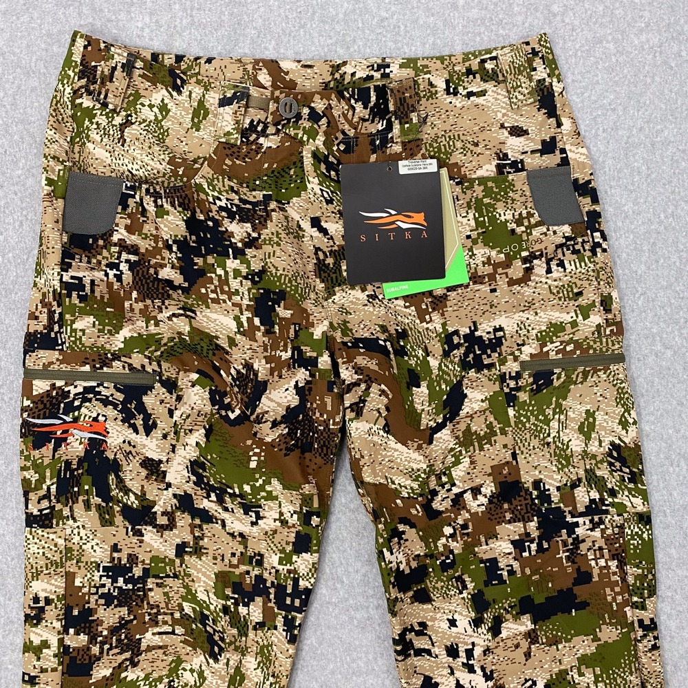 Sitka Pants Mens 38x32.5 Optifade Subalpine Cargo - Picture 2 of 14